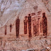Holy Ghost Pictograph Canyonlands National Park